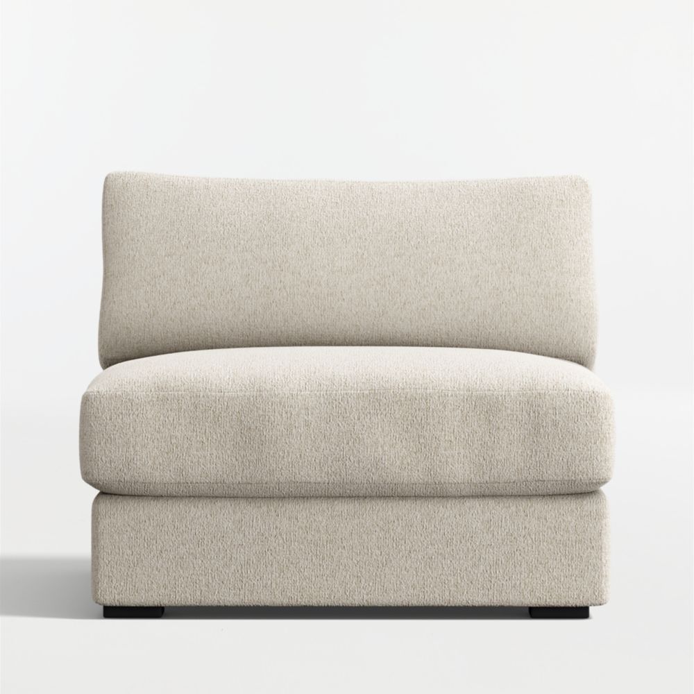 Oceanside Low Armess Chair Sectional Piece
