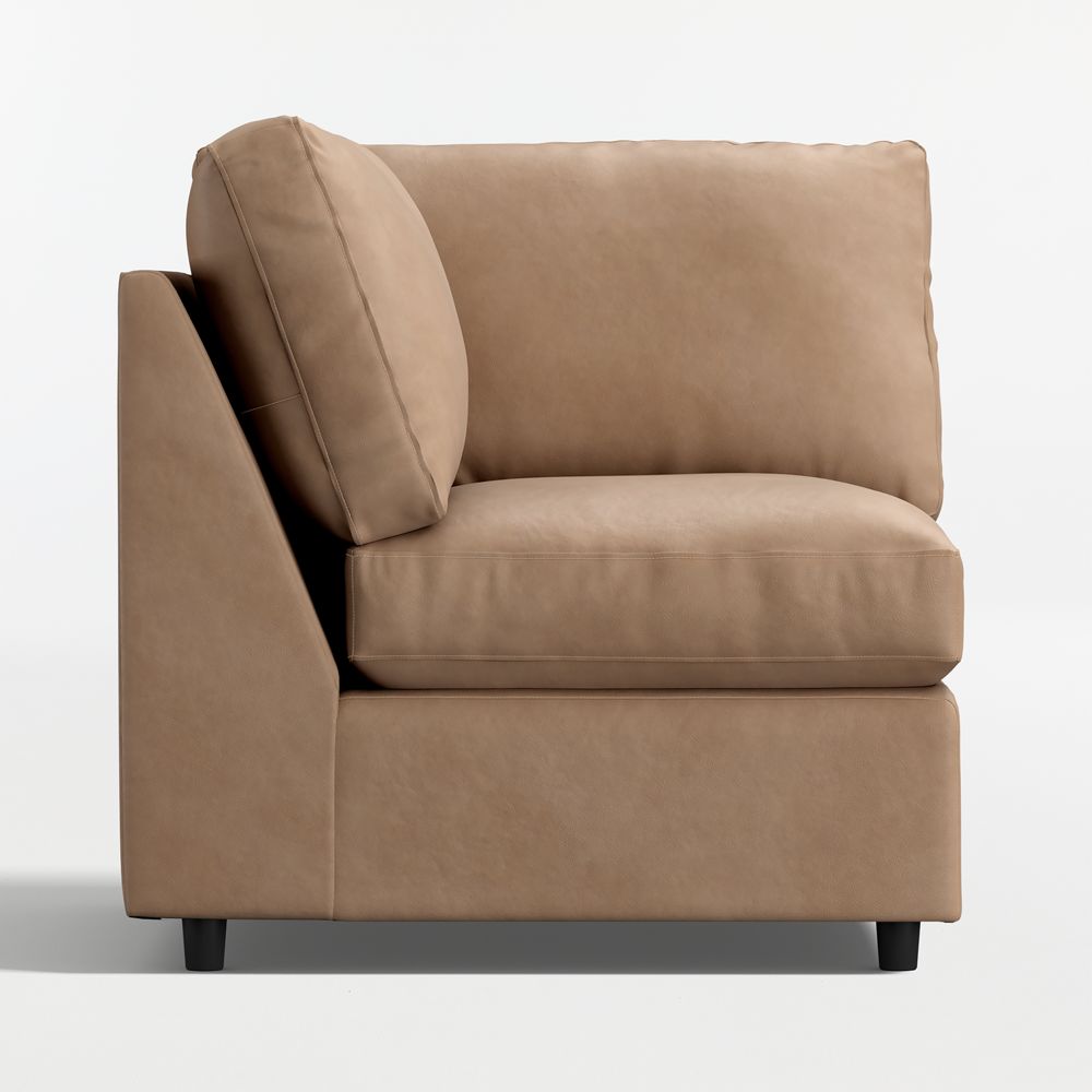 Barrett II Leather Corner Chair Sectional Piece