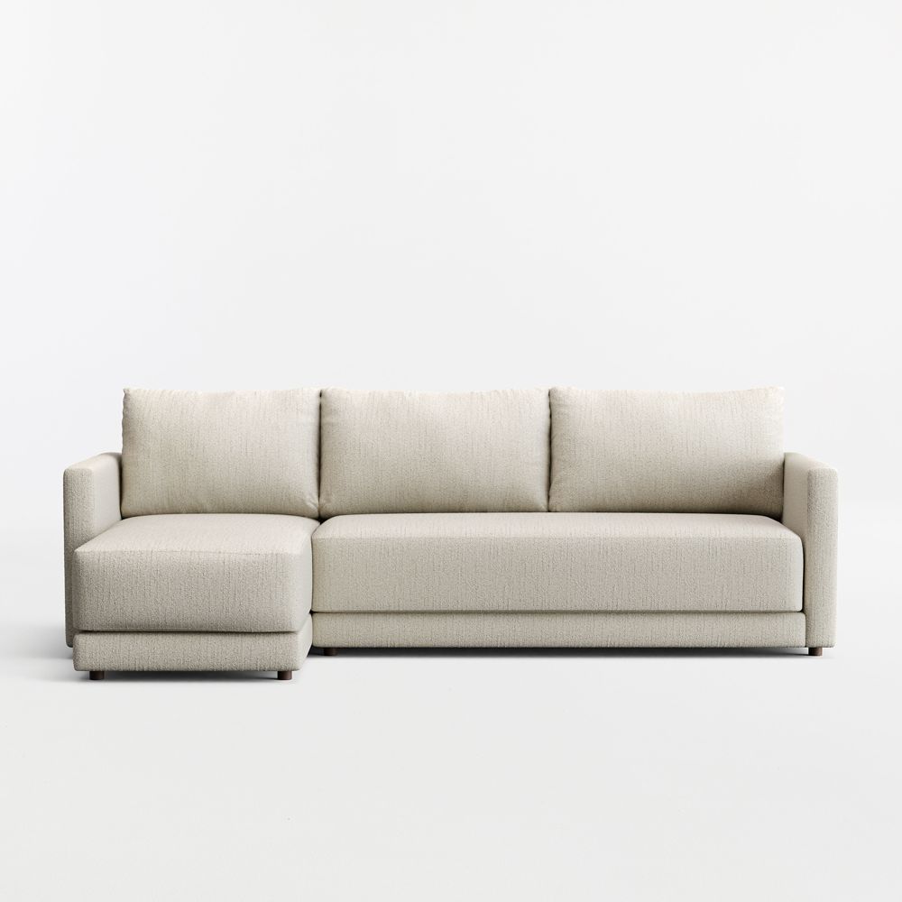 Gather 2-Piece Bench Sectional Sofa with Chaise Lounge