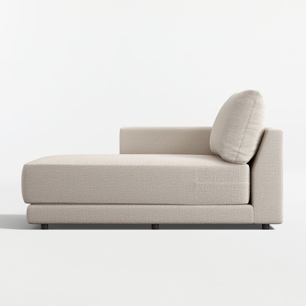 Gather Deep Left-Arm Double-Wide Chaise Lounge