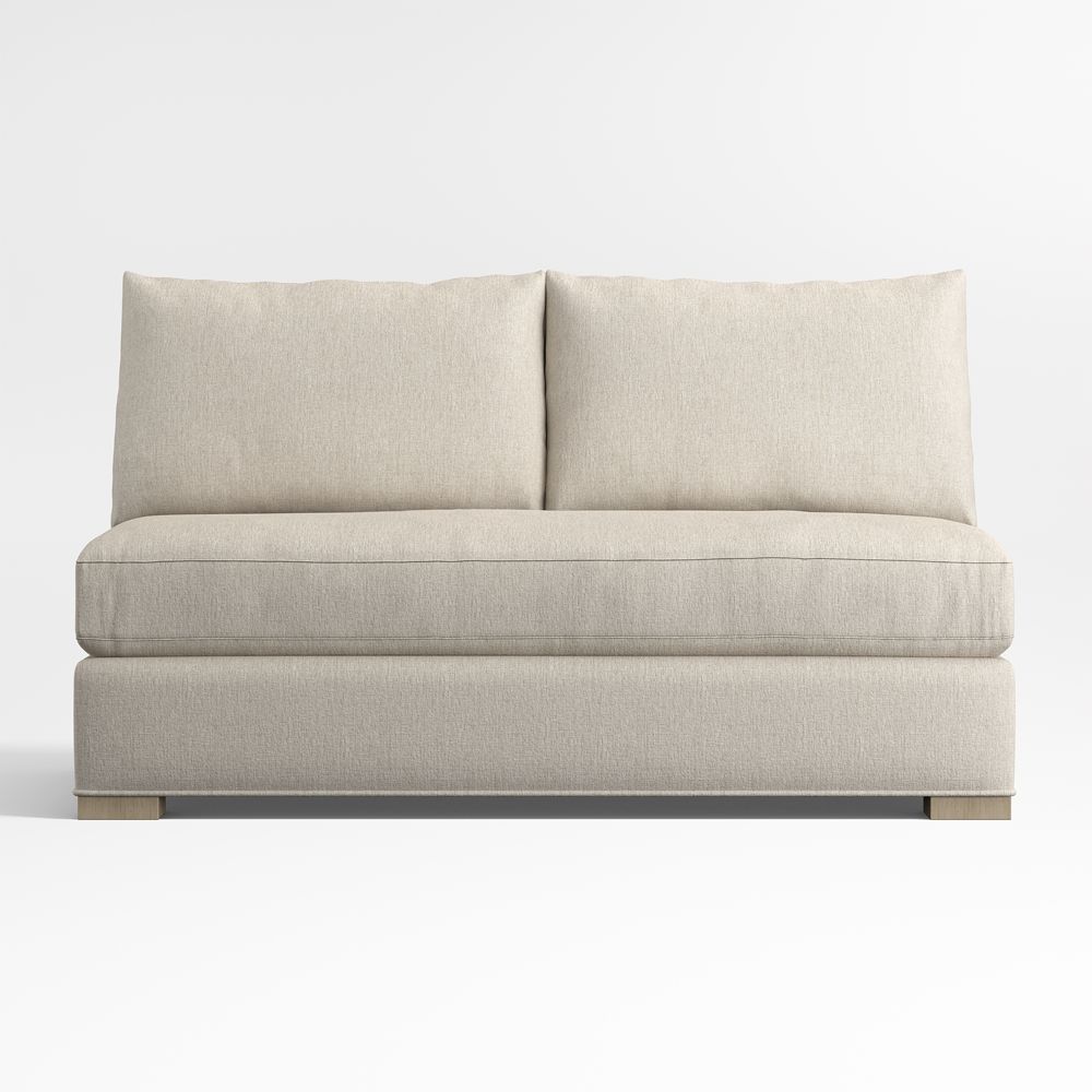 Axis Armless Bench Loveseat Sectional Piece