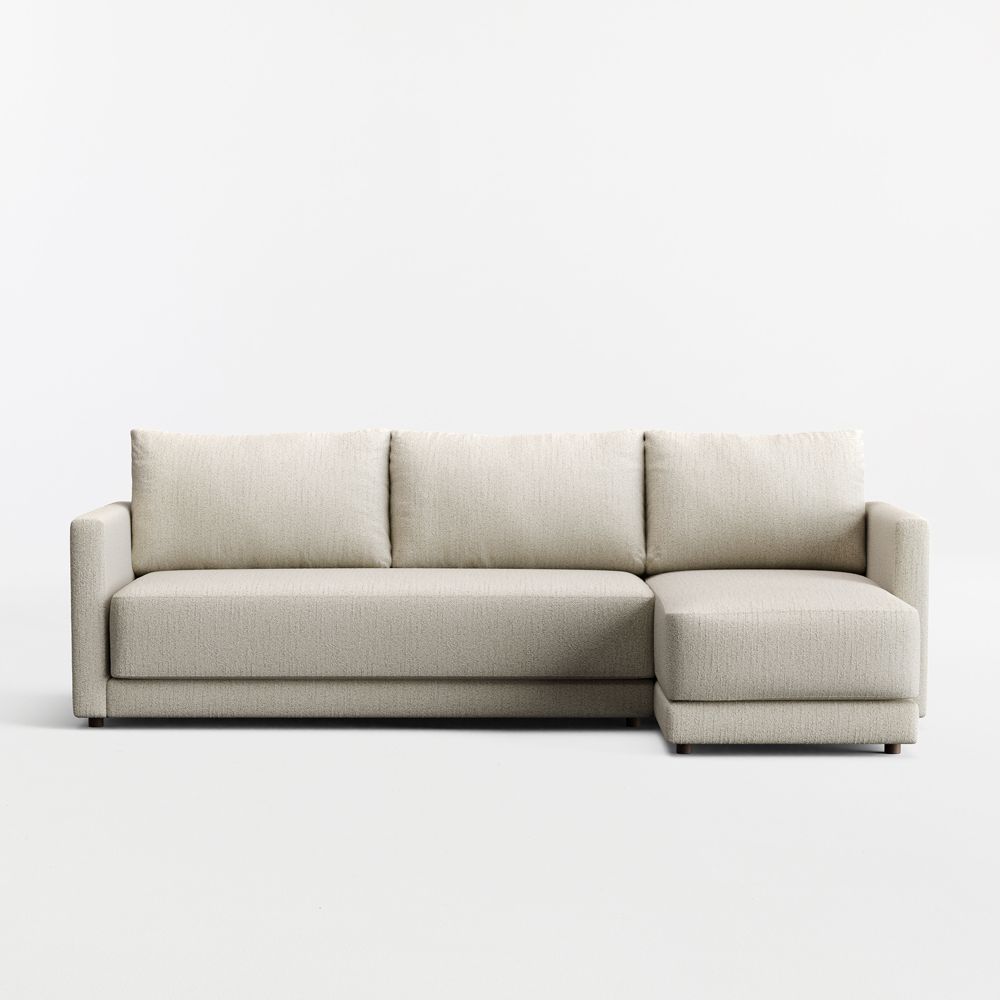Gather 2-Piece Bench Sectional Sofa with Chaise Lounge