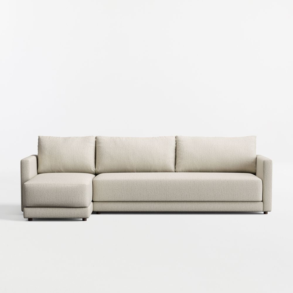 Gather 2-Piece Bench Sectional Sofa with Chaise Lounge