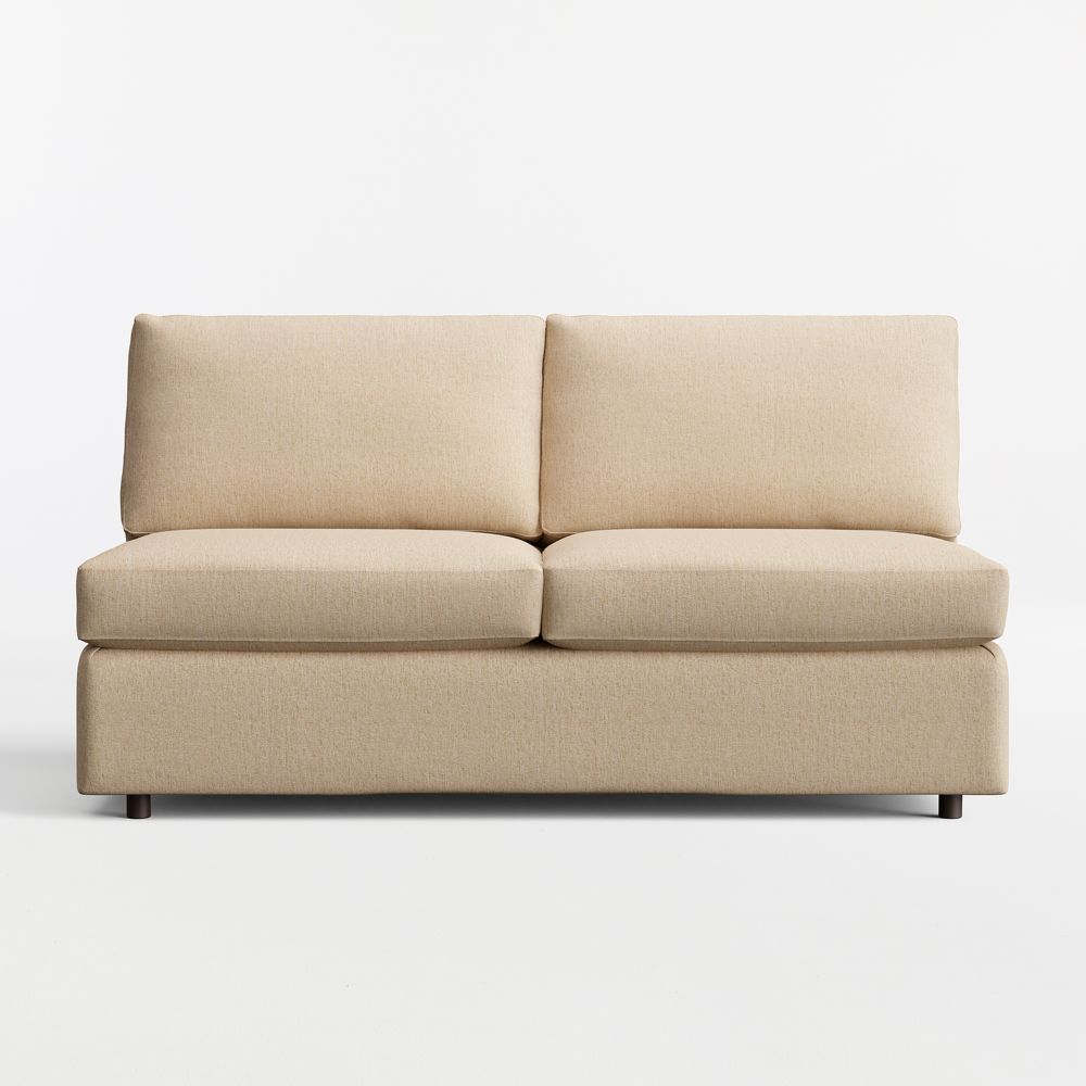 Barrett II Armless Loveseat Sectional Piece