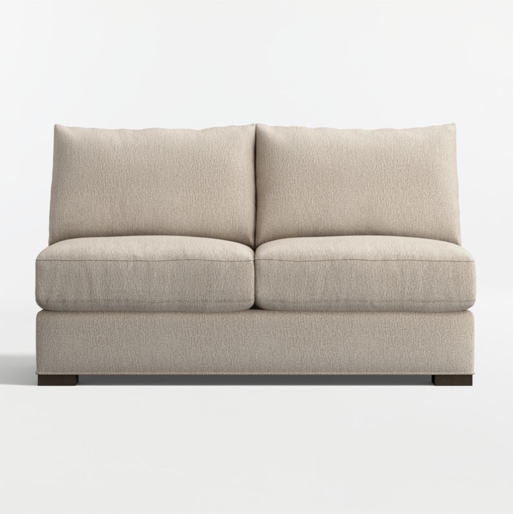 Axis Classic Armless Loveseat Sectional Piece