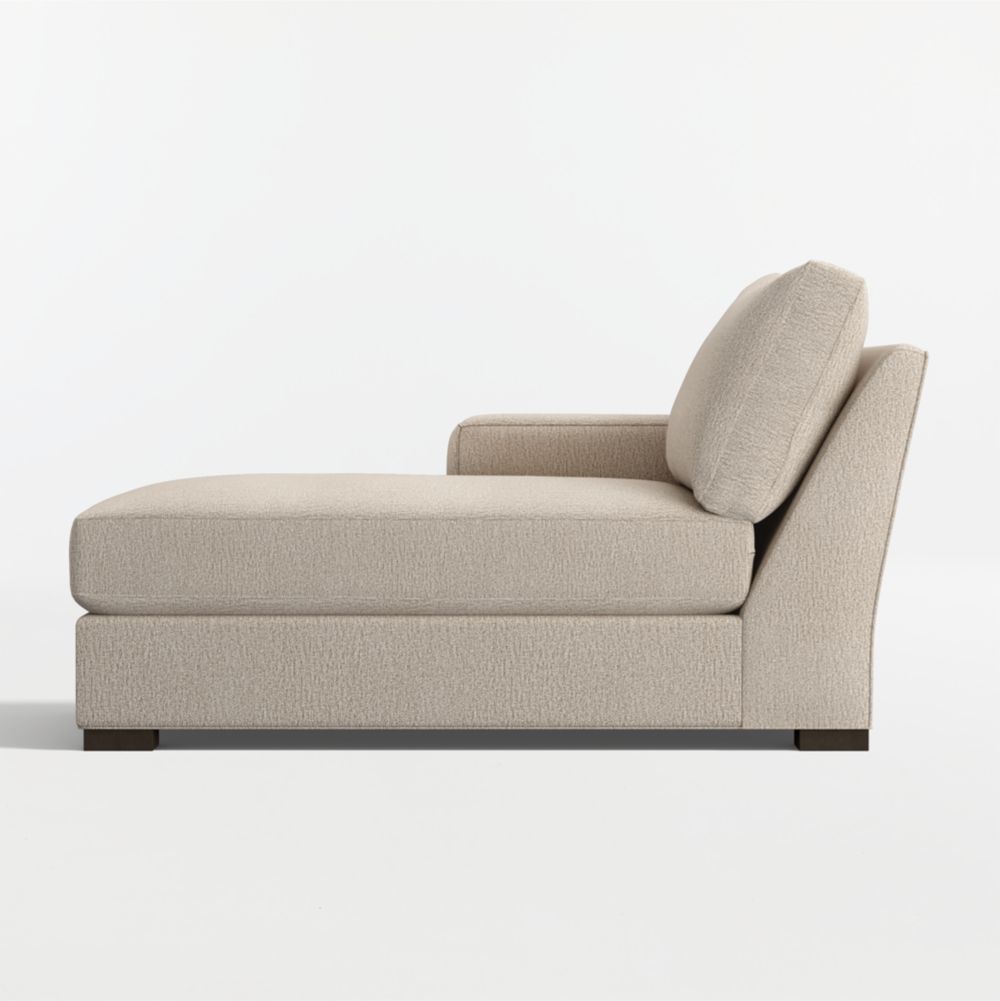 Axis Classic Left-Arm Chaise Lounge Sectional Piece
