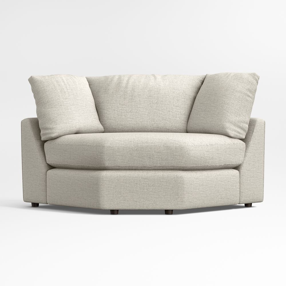 Lounge Classic Wedge Chair Sectional Piece