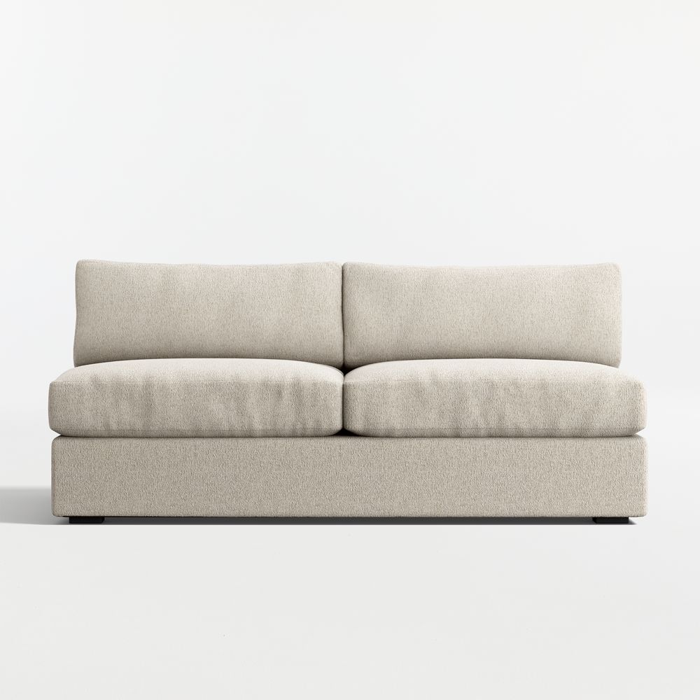 Oceanside Deep Armless Sofa Sectional Piece