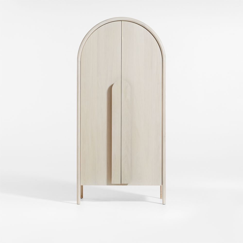 Annie 38" Whitewash Storage Cabinet by Leanne Ford