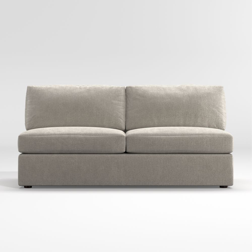 Notch Armless Sofa Sectional Piece