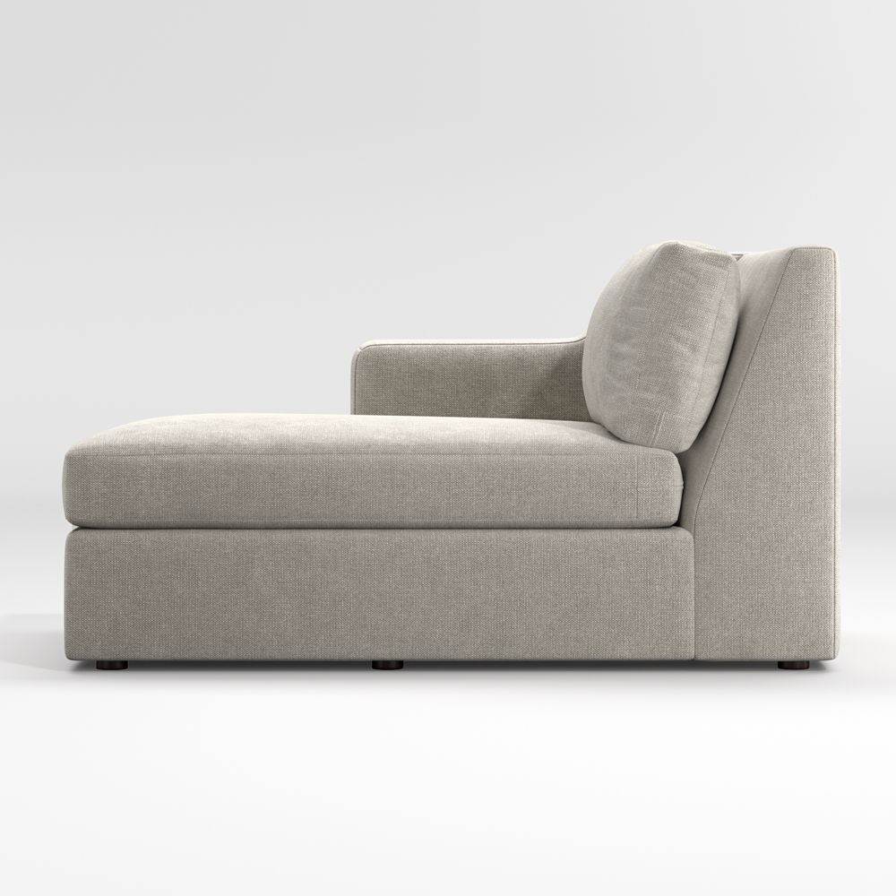 Notch Left-Arm Chaise Lounge Sectional Piece