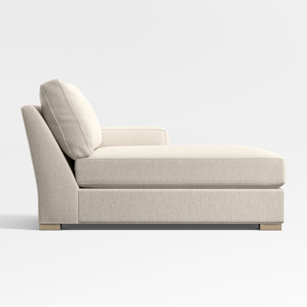 Axis Classic Right-Arm Chaise Lounge Sectional Piece