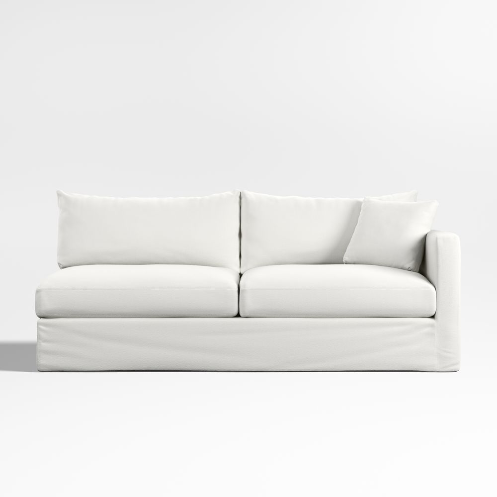 Willow II Right-Arm Sofa Slipcovered Sectional Piece