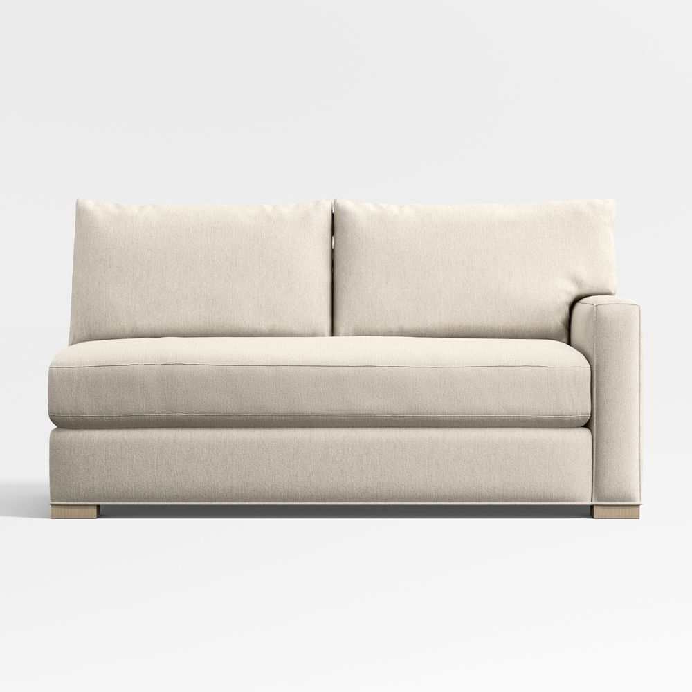 Axis Classic Bench Right-Arm Apartment Sofa Sectional Piece