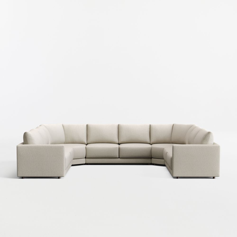 Gather 5-Piece U-Shaped Wedge Sectional Sofa