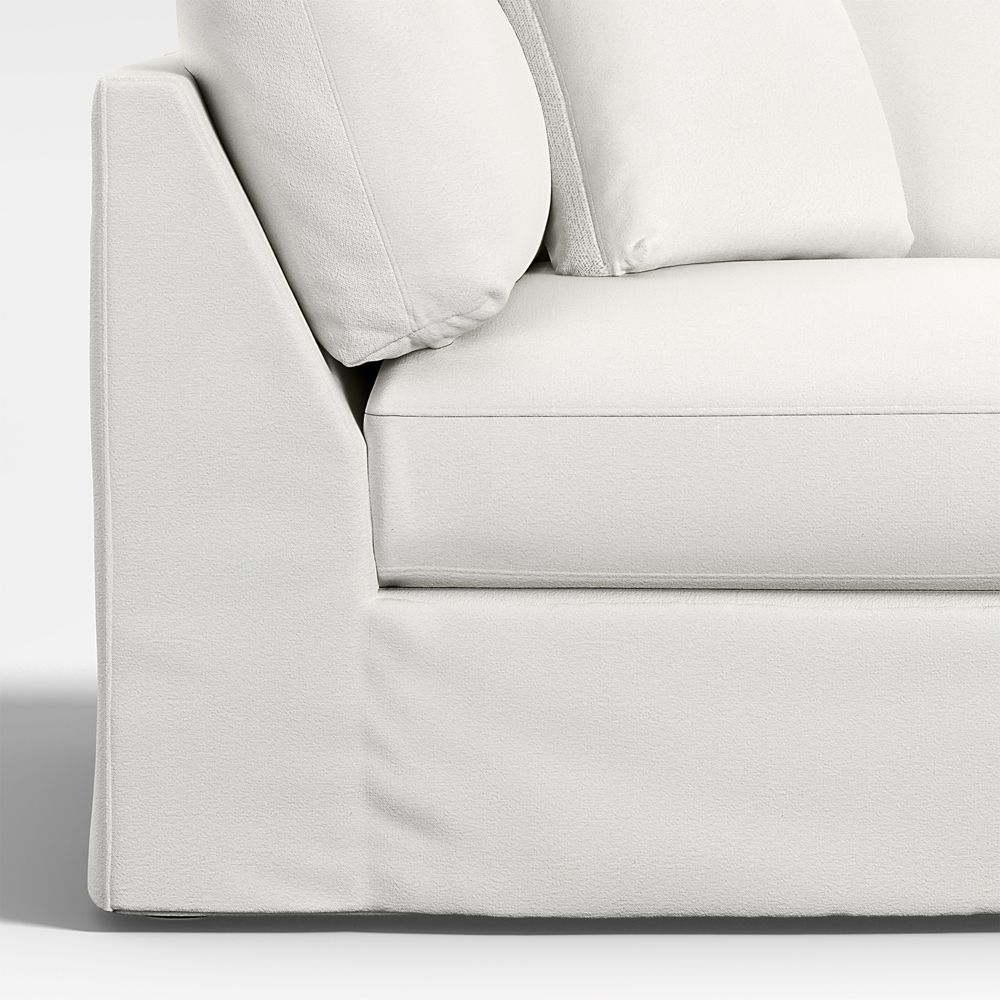 Replacement Slipcover for Willow II Corner Chair Slipcovered Sectional Piece